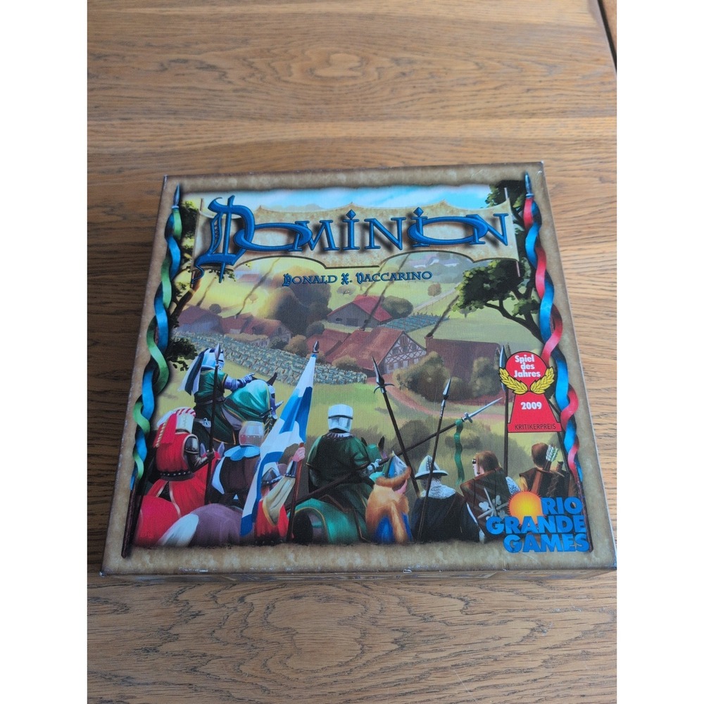 Dominion Board Game Rio Grande Games 2009 1st Edition Complete